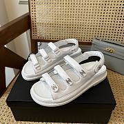 Chanel Sandals White - 4