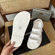 Chanel Sandals White - 3