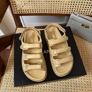 Chanel Sandals Beige