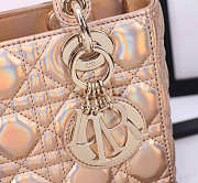 Dior My Abcdior Bag Gold Size 20 x 16.5 x 8 cm - 6