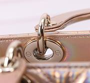 Dior My Abcdior Bag Gold Size 20 x 16.5 x 8 cm - 5