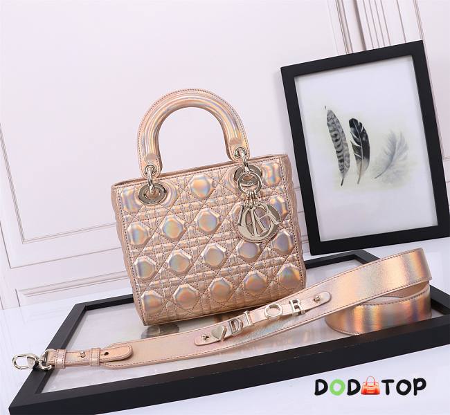 Dior My Abcdior Bag Gold Size 20 x 16.5 x 8 cm - 1