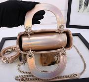 Dior My Abcdior Bag Gold Size 17 x 15 x 7 cm - 4