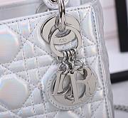 Dior My Abcdior Bag Silver Size 17 x 15 x 7 cm - 5