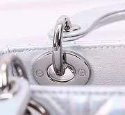 Dior My Abcdior Bag Silver Size 17 x 15 x 7 cm - 2