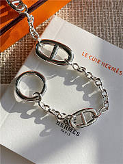 Hermes Bracelet Silver - 6