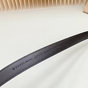 Gucci Black Belt 2.0 cm - 2