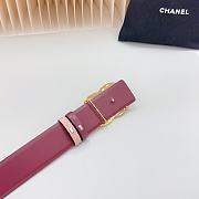 Chanel Pink Belt 4.0 cm - 6