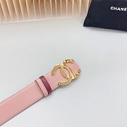 Chanel Pink Belt 4.0 cm - 5
