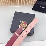 Chanel Pink Belt 4.0 cm - 2