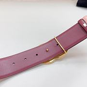 Chanel Pink Belt 4.0 cm - 4