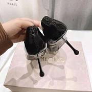 Jimmy Choo Ixia 95 mm Black Patent Leather Pumps - 2