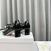 Dior Jolie Dior Pump Amaryllis Black Patent Calfskin 5 cm - 3