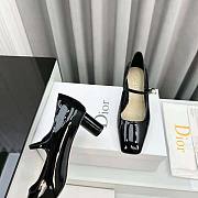 Dior Jolie Dior Pump Amaryllis Black Patent Calfskin 5 cm - 4