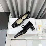 Dior Jolie Dior Pump Amaryllis Black Patent Calfskin 5 cm - 2