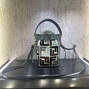 Fendi Mon Tresor Minibag Blue Size 12 x 18 x 10 cm - 3