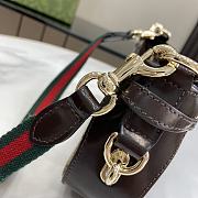  Gucci Moon Side Mini Shoulder Bag Brown Size 12 x 24 x 5 cm - 3