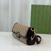 Gucci Luce Brown Shoulder Bag Size 12.5 x 27.5 x 6.5 cm - 2