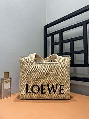 Loewe Raffia Bag Size 30 x 15 x 25.5 cm - 1