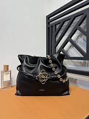 Loewe Flamenco Black Bag Size 30 x 24.5 x 10 cm - 1