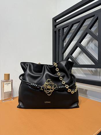 Loewe Flamenco Black Bag Size 30 x 24.5 x 10 cm
