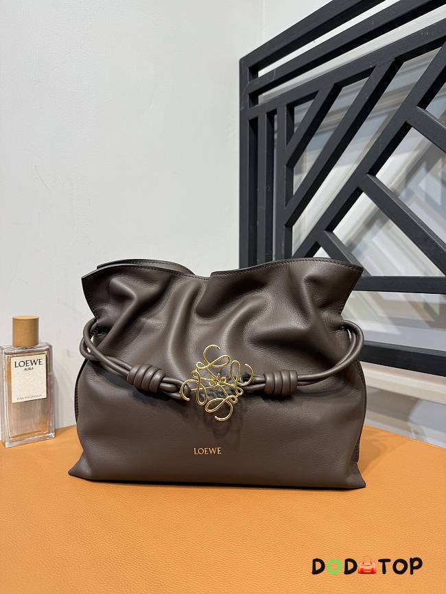 Loewe Flamenco Brown Bag Size 30 x 24.5 x 10 cm - 1