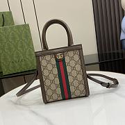 Gucci Ophidia GG Super Mini Bag In Beige 26.5 x 15 x 5.5 cm - 1