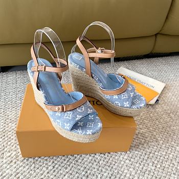 Louis Vuitton Sandals Denim
