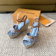 Louis Vuitton Sandals Denim - 4
