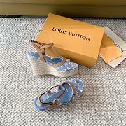 Louis Vuitton Sandals Denim - 3