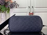 Louis Vuitton Neverfull MM Dark Blue M45686 Size 31 x 28 x 14 cm - 4