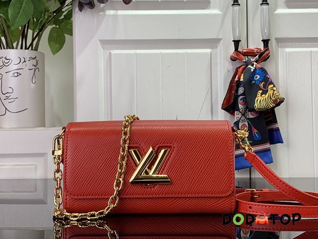 Louis Vuitton Twist West Pochette Epi Leather Red M83077 Size 19 x 10.5 x 6.5 cm - 1