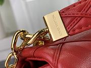 Louis Vuitton GO-14 MM Malletage Red M25106 Size 23 x 16 x 10 cm - 3