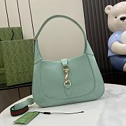  Gucci Jackie Small Shoulder Bag Light Green Size 27.5 x 19 x 4 cm - 1