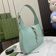  Gucci Jackie Small Shoulder Bag Light Green Size 27.5 x 19 x 4 cm - 6