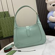  Gucci Jackie Small Shoulder Bag Light Green Size 27.5 x 19 x 4 cm - 4