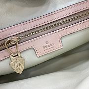 Gucci Jackie Small Shoulder Bag Light Pink Size 27.5 x 19 x 4 cm - 3