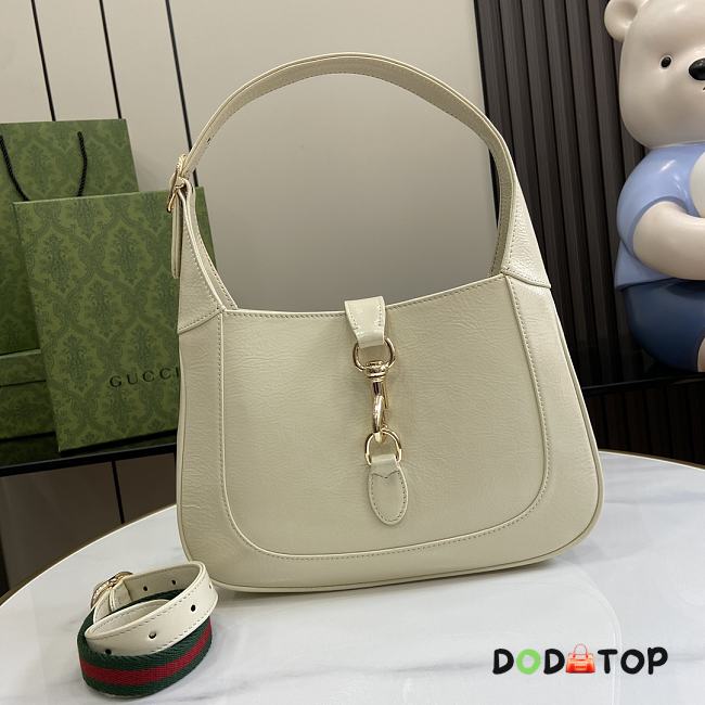 Gucci Jackie Small Shoulder Bag White Size 27.5 x 19 x 4 cm - 1