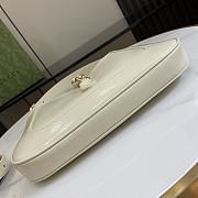 Gucci Jackie Small Shoulder Bag White Size 27.5 x 19 x 4 cm - 6