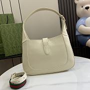 Gucci Jackie Small Shoulder Bag White Size 27.5 x 19 x 4 cm - 5