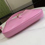 Gucci Jackie Small Shoulder Bag Pink Size 27.5 x 19 x 4 cm - 6