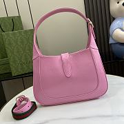 Gucci Jackie Small Shoulder Bag Pink Size 27.5 x 19 x 4 cm - 4