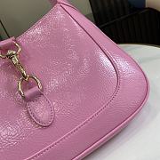 Gucci Jackie Small Shoulder Bag Pink Size 27.5 x 19 x 4 cm - 3