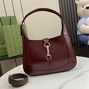 Gucci Jackie Small Shoulder Bag Red Size 27.5 x 19 x 4 cm - 1