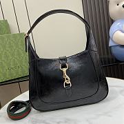 Gucci Jackie Small Shoulder Bag Black Size 27.5 x 19 x 4 cm - 1