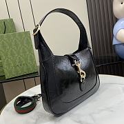 Gucci Jackie Small Shoulder Bag Black Size 27.5 x 19 x 4 cm - 4