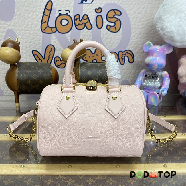 Louis Vuitton Speedy Bandoulière 20 Handbag M47136 Pink Size 20.5 x 13.5 x 12 cm - 1