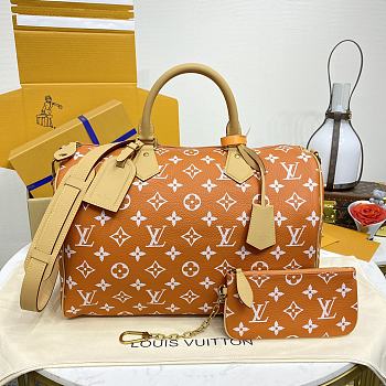 Louis Vuitton Speedy 9 Bandoulière 40 M24422 Orange Size 40 x 26 x 23 cm