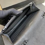 YSL Woc Small Envelope Bag Black Hardware Size 19 x 11.5 x 4 cm - 3