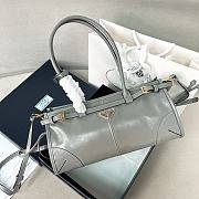 Prada Gray Medium Leather Handbag Size 32 x 15.5 x 12 cm - 1